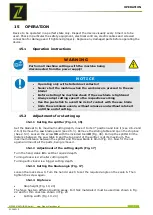 Preview for 37 page of Zipper Mowers ZI-FKS315 User Manual