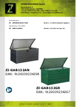 Zipper Mowers ZI-GAB132AN User Manual preview