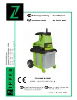 Предварительный просмотр 1 страницы Zipper Mowers ZI-GHAS2600 Operation Manual