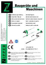 Zipper Mowers ZI-GPS70 Operation Manual preview