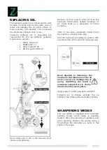 Предварительный просмотр 42 страницы Zipper Mowers ZI-HS13E Operation Manual