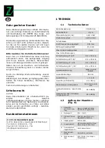 Preview for 8 page of Zipper Mowers ZI-KGS305UG Operation Manual