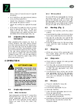 Preview for 19 page of Zipper Mowers ZI-KGS305UG Operation Manual