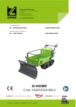 Zipper Mowers ZI-MD300 User Manual preview