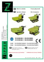 Preview for 1 page of Zipper Mowers ZI-MD300G Operation Manual