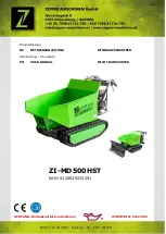 Zipper Mowers ZI-MD500HST User Manual preview