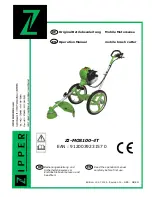 Zipper Mowers ZI-MOS100-4T Operation Manual preview