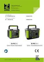 Zipper Mowers ZI-PS330 User Manual preview