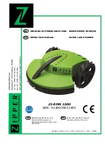 Preview for 1 page of Zipper Mowers ZI-RMR 1500 Operation Manual