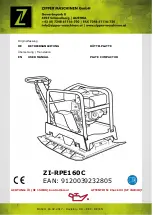 Zipper Mowers ZI-RPE160C User Manual preview