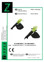 Zipper Mowers ZI-SBH2600 Operation Manual preview
