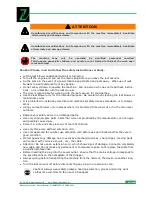 Предварительный просмотр 19 страницы Zipper Mowers ZI-SBH3000 Operation Manual