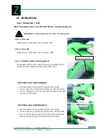 Предварительный просмотр 23 страницы Zipper Mowers ZI-SBH3000 Operation Manual