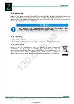 Preview for 22 page of Zipper Mowers ZI-TKS 250-2VB Operation Manual