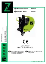 Preview for 1 page of Zipper Mowers ZI-WP700H Operation Manual