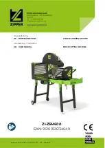 Zipper Mowers ZI-ZSM600 User Manual preview