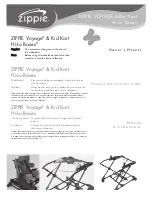 Zippie Voyage Kid Kart Hi-Lo Bases Owner'S Manual preview