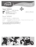 Preview for 30 page of Zippie VOYAGE Owner'S Manual