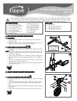 Zippie X’CAPE WC-19 Installation Manual preview