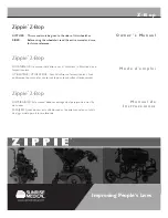 Zippie Zippie Z-Bop Owner'S Manual preview