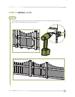 Preview for 11 page of Zippity ALL AMERICAN VINLY PICKET GATE ZP19043 Assembly Instructions Manual