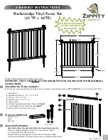 Zippity Baskenridge Aassembly Instructions preview