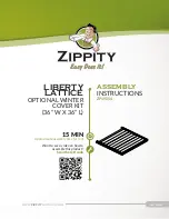 Zippity LIBERTY LATTICE ZP19054 Assembly Instructions Manual preview