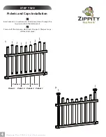 Preview for 4 page of Zippity Madison Gate Kit w/ Fence Wings Assembly Instructions Manual