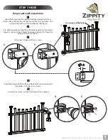 Preview for 5 page of Zippity Madison Gate Kit w/ Fence Wings Assembly Instructions Manual