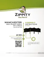 Zippity Manchester ZP19018 Assembly Instructions Manual preview