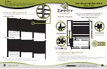 Zippity Urban Escape Vinyl Fence Quick Start Manual preview