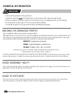 Preview for 2 page of Zippity ZP19001 Assembly Instructions Manual