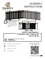 Preview for 1 page of Zippity ZP19026 Assembly Instructions Manual