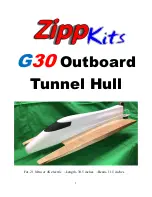 Preview for 1 page of Zippkits G30 Manual
