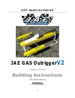 Предварительный просмотр 1 страницы Zippkits JAE GAS OutriggerV2 Building Instructions