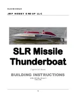 Preview for 1 page of Zippkits SLR Missile Thunderboat Building Instructions