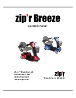 Zip'r Breeze 3 Operation Manual preview