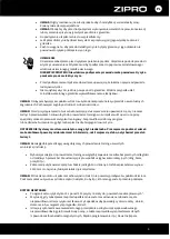 Preview for 4 page of Zipro Dunk Gold User Manual