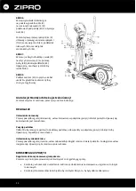 Предварительный просмотр 11 страницы Zipro Dunk Gold User Manual