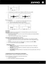 Предварительный просмотр 74 страницы Zipro Force BW User Manual