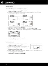 Предварительный просмотр 145 страницы Zipro Force BW User Manual