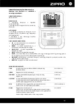 Предварительный просмотр 162 страницы Zipro Force BW User Manual