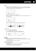 Предварительный просмотр 166 страницы Zipro Force BW User Manual