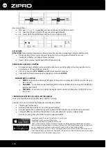 Предварительный просмотр 205 страницы Zipro Force BW User Manual