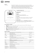 Preview for 7 page of Zipro Force Gold User Manual