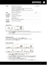 Предварительный просмотр 32 страницы Zipro Glow WM User Manual