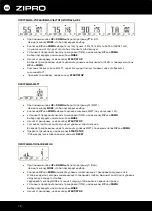 Предварительный просмотр 73 страницы Zipro Glow WM User Manual