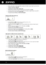 Предварительный просмотр 129 страницы Zipro Glow WM User Manual