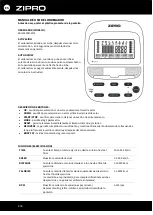 Предварительный просмотр 203 страницы Zipro Glow WM User Manual