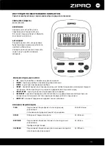 Предварительный просмотр 74 страницы Zipro Heat WM User Manual